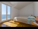 Apartmanok Mil - 80m from the sea A1(4+1), A2(2) Sevid - Riviera Trogir  - Apartman - A1(4+1): hálószoba
