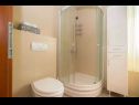 Apartmanok Mer - 10m to the beach: A1(4+2) Sevid - Riviera Trogir  - Apartman - A1(4+2): fürdőszoba toalettel