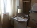 Apartmanok Mer - 10m to the beach: A1(4+2) Sevid - Riviera Trogir  - Apartman - A1(4+2): fürdőszoba toalettel