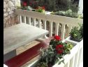 Apartmanok Garden - sea view: A1(4) Sevid - Riviera Trogir  - terasz