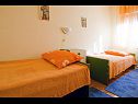 Apartmanok Sanda - 10 M from the beach : A1(6+1), A2(6+1) Trogir - Riviera Trogir  - Apartman - A2(6+1): hálószoba