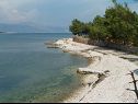 Apartmanok Sanda - 10 M from the beach : A1(6+1), A2(6+1) Trogir - Riviera Trogir  - strand