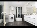 Apartmanok Irvin - sweet apartment : A1(5) Trogir - Riviera Trogir  - Apartman - A1(5): fürdőszoba toalettel