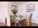 Apartmanok Maša - modern sea view apartment: A1(4+1) Trogir - Riviera Trogir  - Apartman - A1(4+1): ebédlő