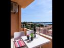 Apartmanok Maša - modern sea view apartment: A1(4+1) Trogir - Riviera Trogir  - Apartman - A1(4+1): a balkon kilátása