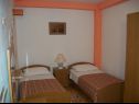 Apartmanok és szobák Jare - in old town R1 zelena(2), A2 gornji (2+2) Trogir - Riviera Trogir  - hálószoba