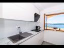 Apartmanok Tom - panoramic sea view: A1(6) Trogir - Riviera Trogir  - Apartman - A1(6): konyha
