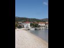 Házak a pihenésre Dinko - 20 m from sea: H(4+1) Vinisce - Riviera Trogir  - Horvátország  - strand