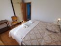 Apartmanok Srđan - 10 m from the beach : A1(4), A2(2+1), A3(4+1) Vinisce - Riviera Trogir  - Apartman - A3(4+1): hálószoba