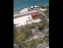 Apartmanok Ivan  - 15 m from beach: A1(7), SA2(2), A3(2+1) Vinisce - Riviera Trogir  - parkoló