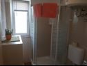 Apartmanok Fuzu - 50 m from sea: A2(2+1), SA3(2) Bibinje - Riviera Zadar  - fürdőszoba toalettel
