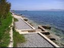 Apartmanok Fuzi - 50 m from sea: A1(2+1), SA4(2) Bibinje - Riviera Zadar  - strand
