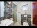 Apartmanok Dreamy - free parking A1(4), A2(4) Nin - Riviera Zadar  - Apartman - A1(4): fürdőszoba toalettel