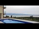 Apartmanok Dragi - with pool: A2(4), A3(4), A4(4), A6(2) Nin - Riviera Zadar  - medence