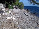 Apartmanok Duskica - close to the sea: A1(4+1) Petrcane - Riviera Zadar  - strand