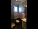 Apartmanok Summer Sun SA1(2+1), A2(2+2), A3(4+2), A4(4+2) Privlaka - Riviera Zadar  - Apartmanstudió - SA1(2+1): fürdőszoba toalettel
