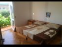 Apartmanok Sunny  - sea side terrace & parking: A1(4+1), A2(6+1) Starigrad-Paklenica - Riviera Zadar  - Apartman - A2(6+1): hálószoba