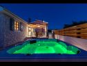 Házak a pihenésre Sanya - stone house with outdoor hot tub: H(4) Sukosan - Riviera Zadar  - Horvátország  - ház