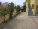 Apartmanok Vanja - terrace & BBQ A1(4+2), A2(4+1) Vir - Riviera Zadar  - udvar
