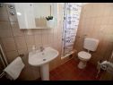 Apartmanok Ankica - 150 m from beach: A1(2+2), A2(5), A3(4+1), A4(2+2) Zadar - Riviera Zadar  - Apartman - A4(2+2): fürdőszoba toalettel