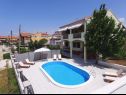 Apartmanok Max - luxurious with pool: A1(6+2) Zadar - Riviera Zadar  - ház
