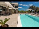 Házak a pihenésre Ren-lux with heated pool: H(8+2) Zaton (Zadar) - Riviera Zadar  - Horvátország  - medence