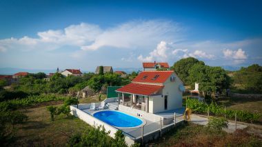 Házak a pihenésre Baras garden - house with pool : H (4+2) Mirca - Brac sziget  - Horvátország 