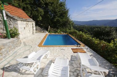 Házak a pihenésre Mario - with pool: H(6+2) Gata - Riviera Omis  - Horvátország 