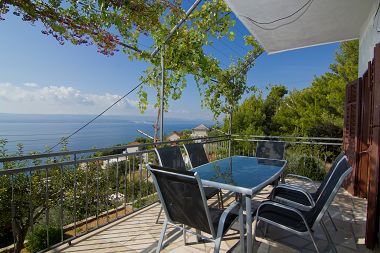 Apartmanok May - with sea view: A1(2+2), A2(6+2)  Marusici - Riviera Omis 