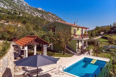 Házak a pihenésre Green Villa - with 4 bedroom and private pool: H(7+3) Ostrvica - Riviera Omis  - Horvátország 