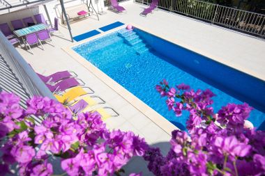 Házak a pihenésre VILLA BOSS - private pool and sea view: H(12) Seget Vranjica - Riviera Trogir  - Horvátország 