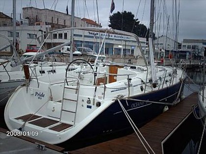 Vitorlas hajo - Oceanis 411 (code:WPO56) - Trogir - Riviera Trogir  - Horvátország 